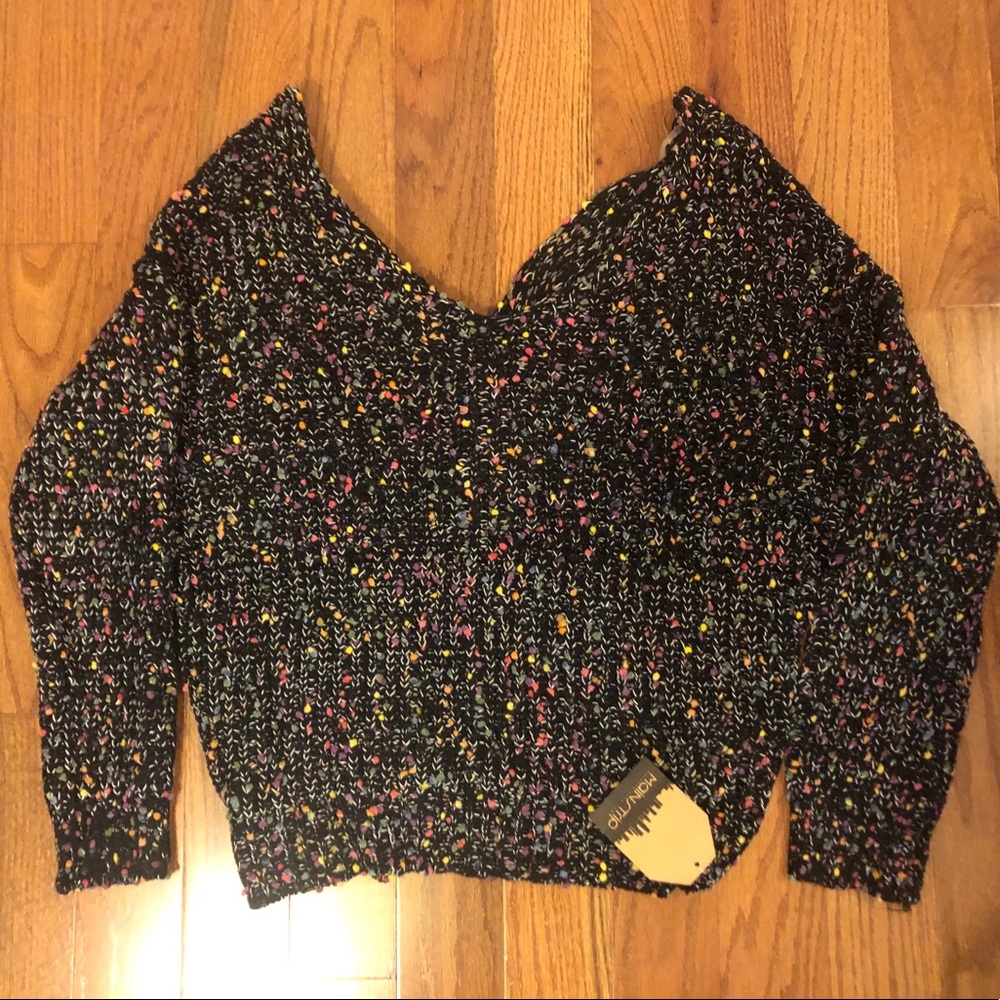Multicolored sweater